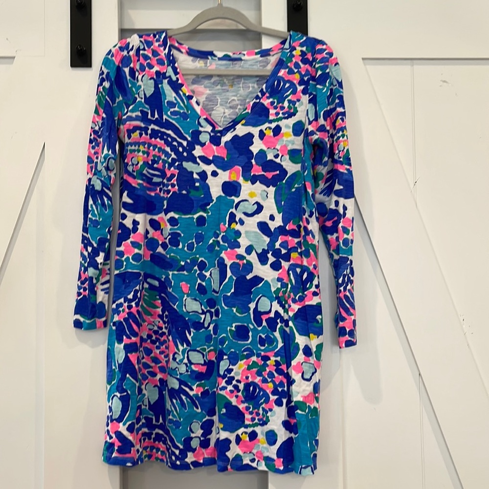 Lily Pulitzer long sleeve tshirt dress